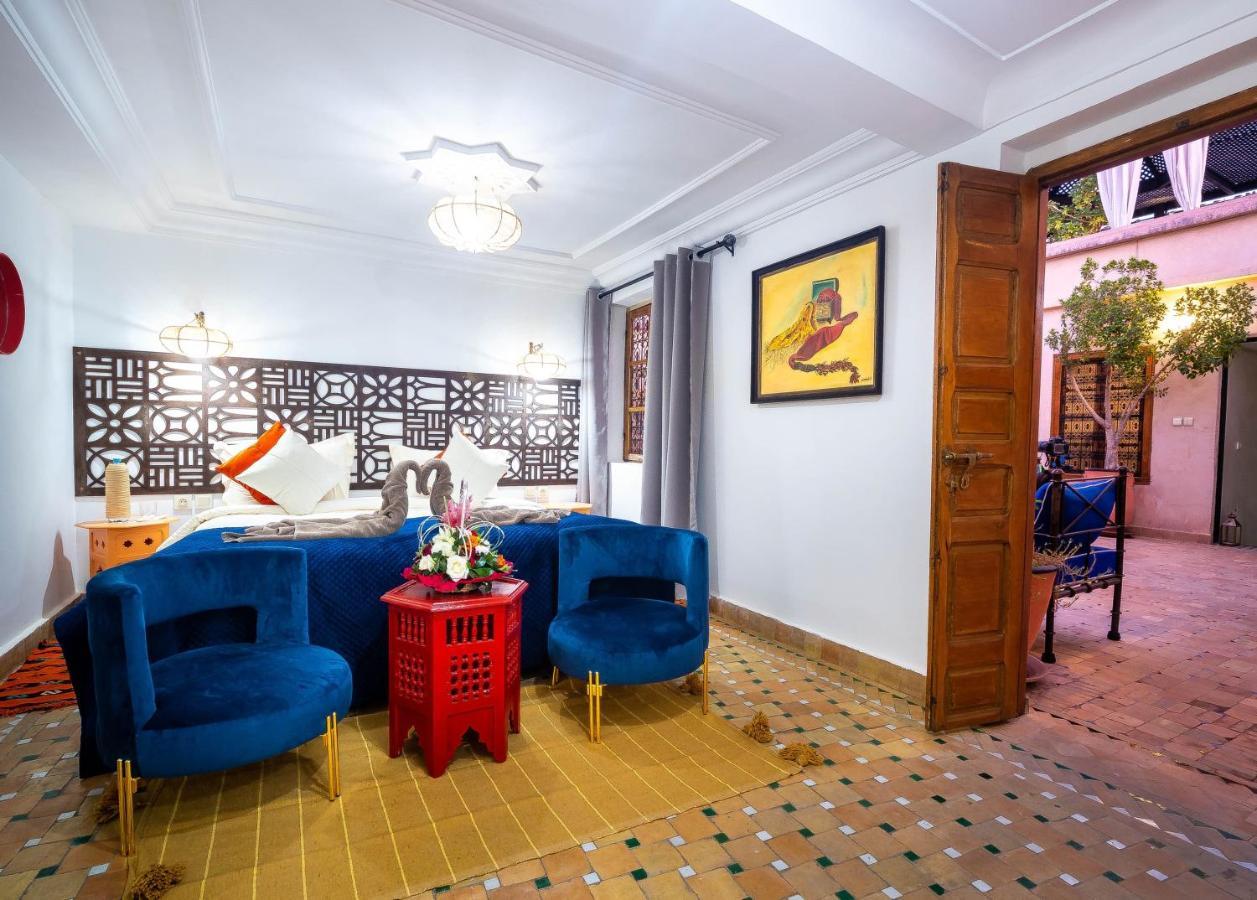 Riad La Croix Berbere Deluxe มาร์ราเกช ภายนอก รูปภาพ