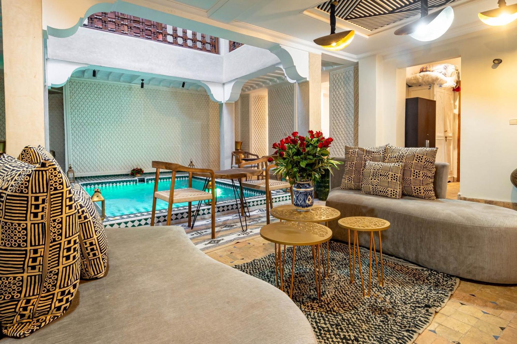 Riad La Croix Berbere Deluxe มาร์ราเกช ภายนอก รูปภาพ