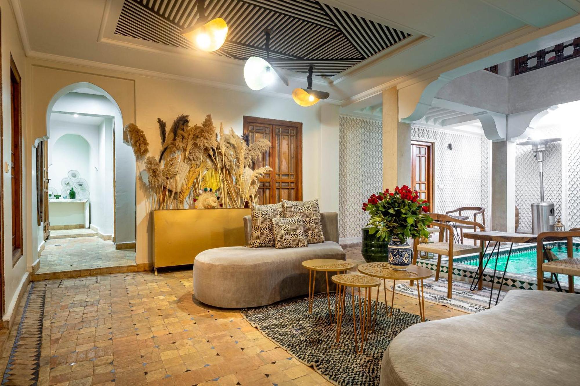 Riad La Croix Berbere Deluxe มาร์ราเกช ภายนอก รูปภาพ