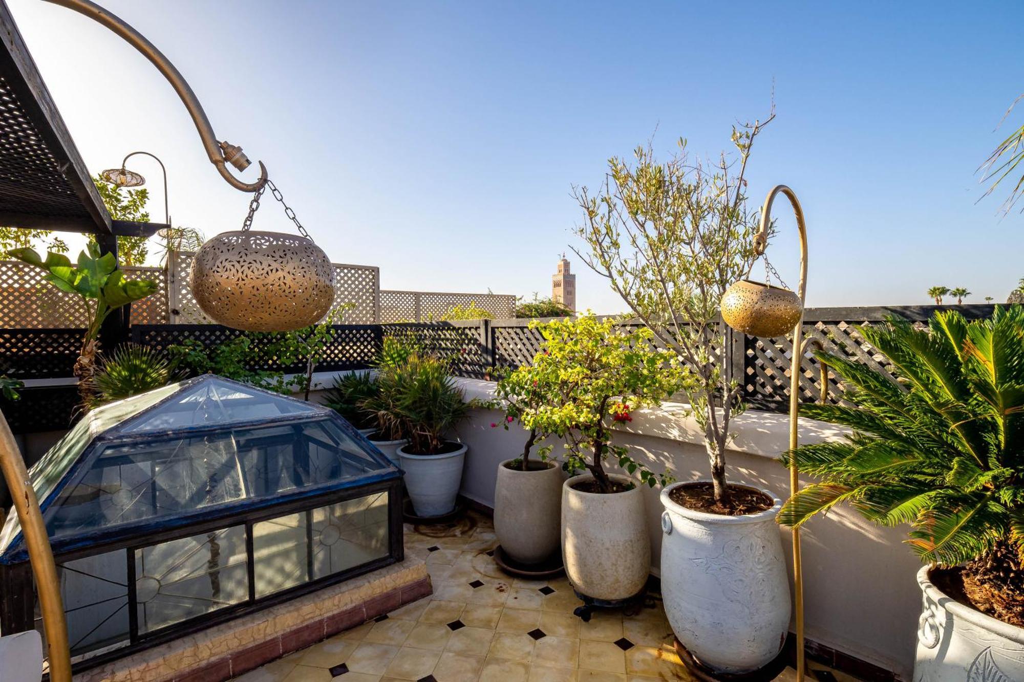 Riad La Croix Berbere Deluxe มาร์ราเกช ภายนอก รูปภาพ