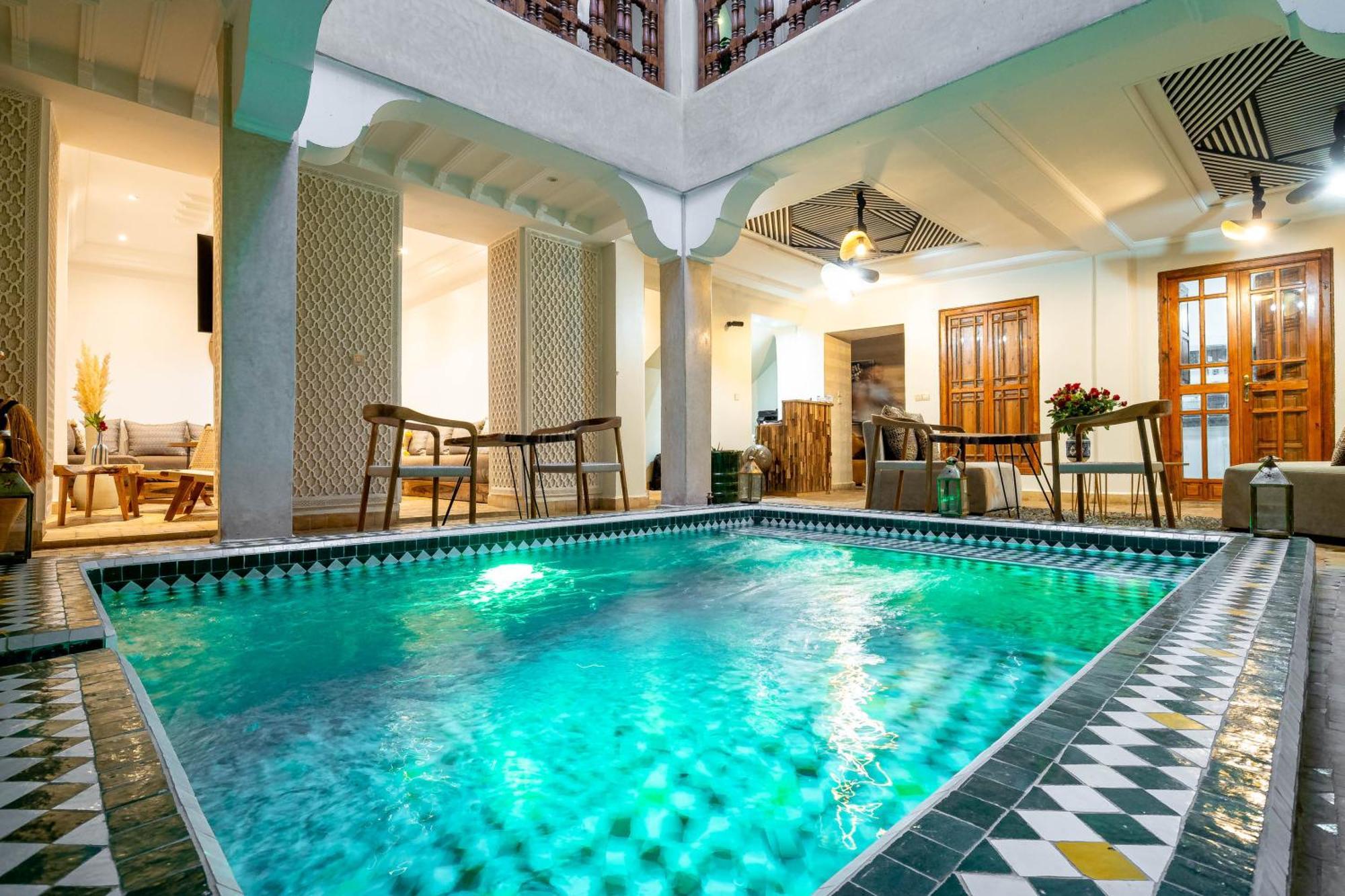 Riad La Croix Berbere Deluxe มาร์ราเกช ภายนอก รูปภาพ