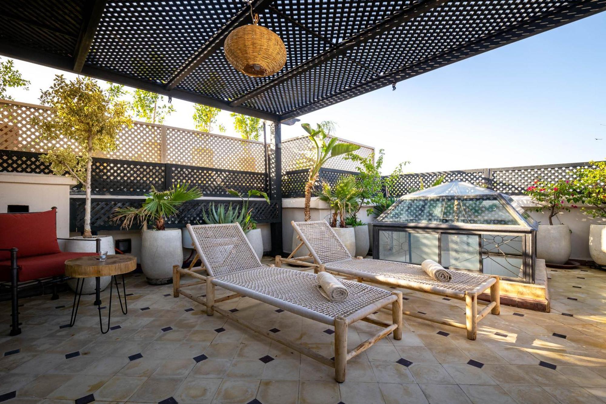 Riad La Croix Berbere Deluxe มาร์ราเกช ภายนอก รูปภาพ