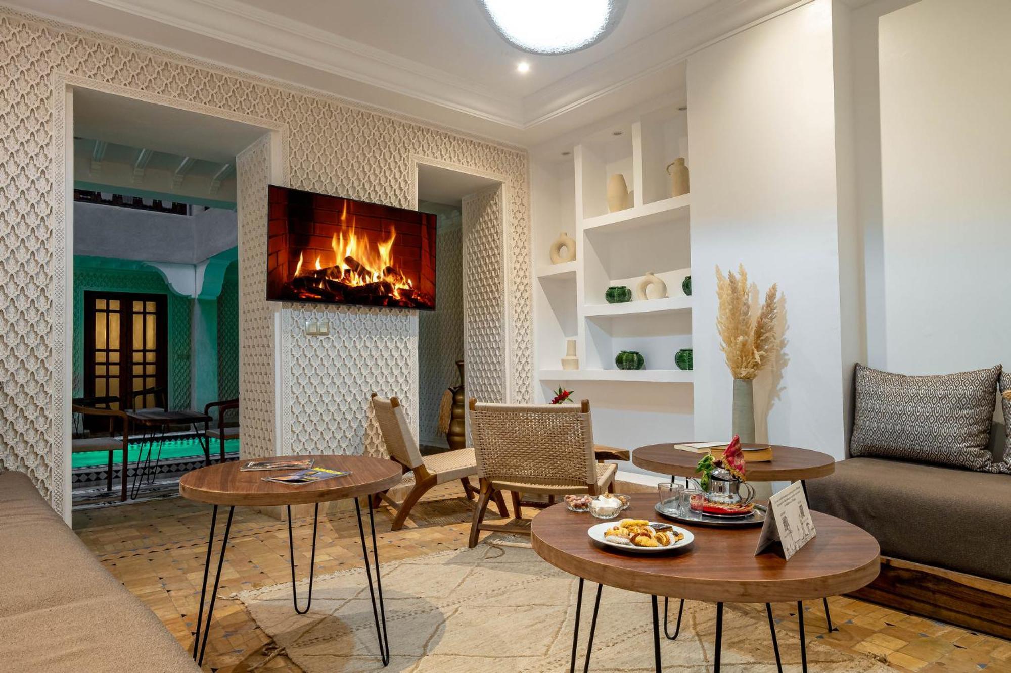 Riad La Croix Berbere Deluxe มาร์ราเกช ภายนอก รูปภาพ