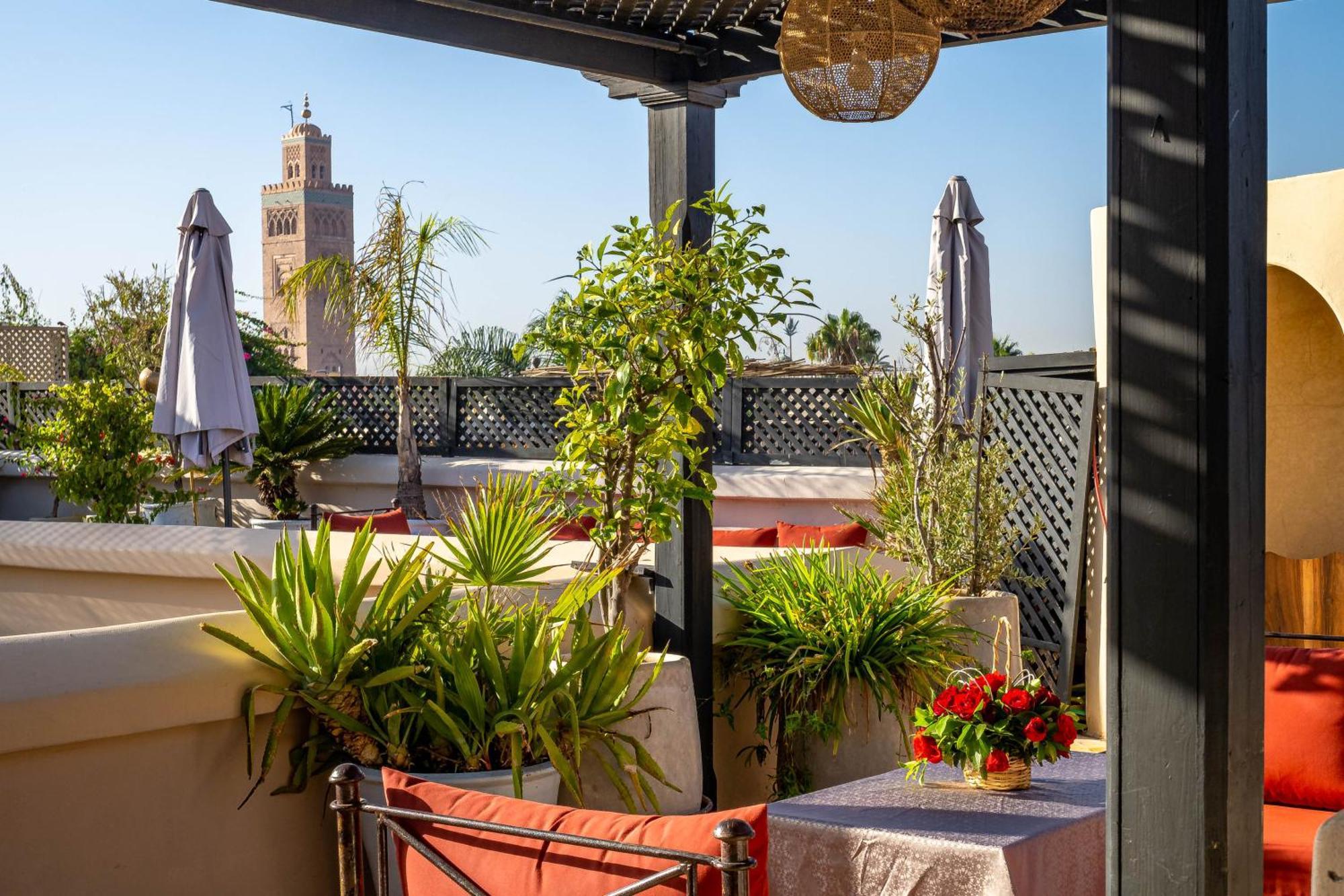 Riad La Croix Berbere Deluxe มาร์ราเกช ภายนอก รูปภาพ