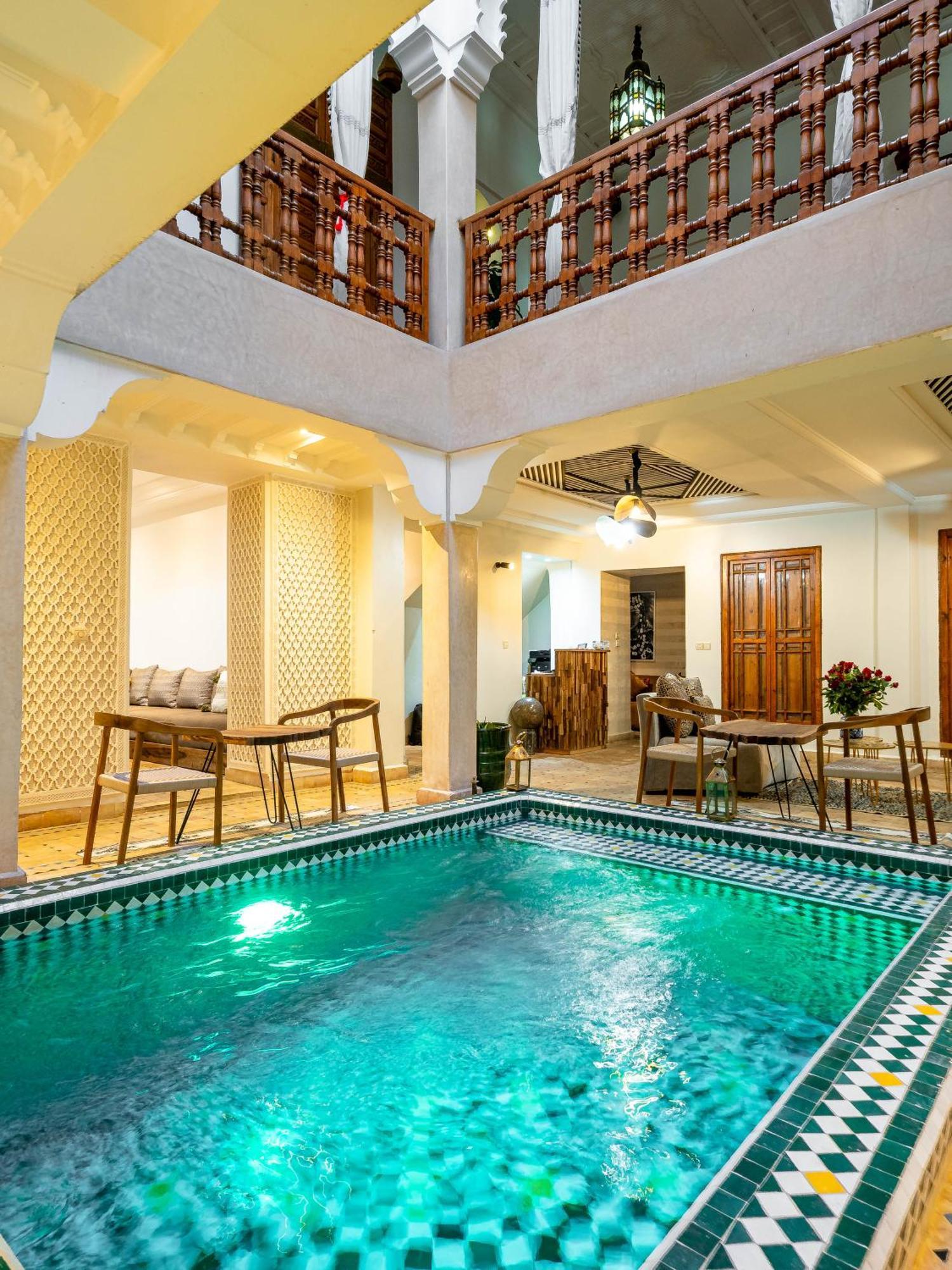 Riad La Croix Berbere Deluxe มาร์ราเกช ภายนอก รูปภาพ