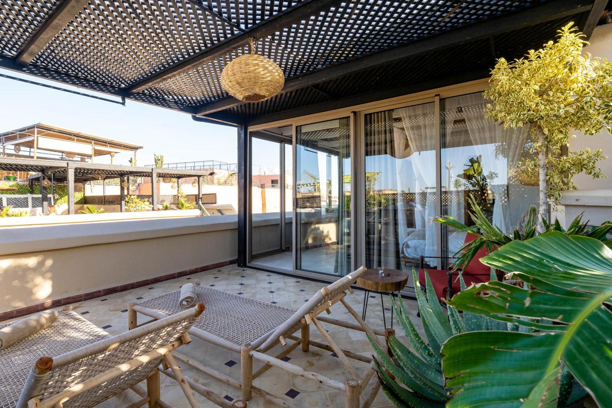 Riad La Croix Berbere Deluxe มาร์ราเกช ภายนอก รูปภาพ