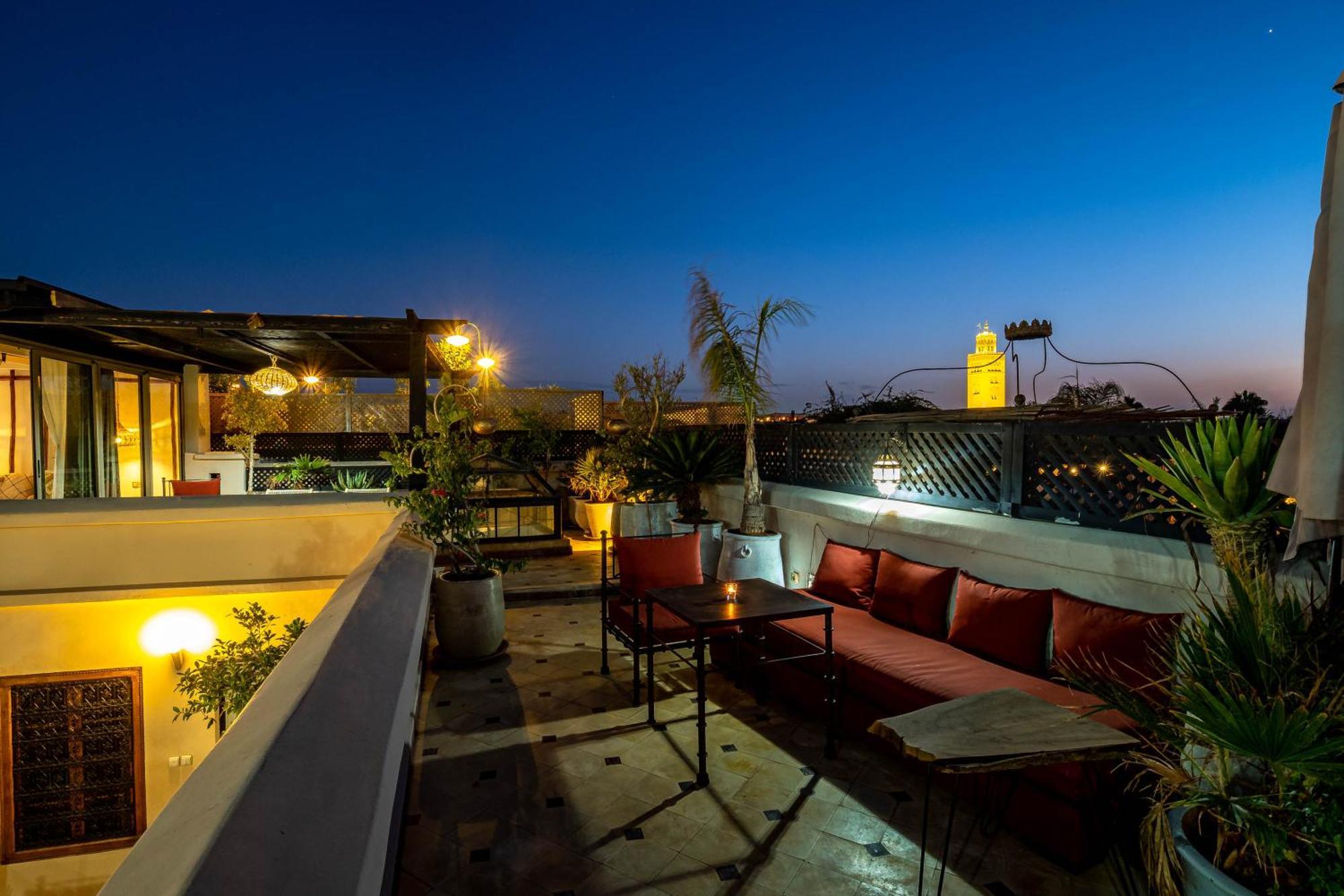 Riad La Croix Berbere Deluxe มาร์ราเกช ภายนอก รูปภาพ