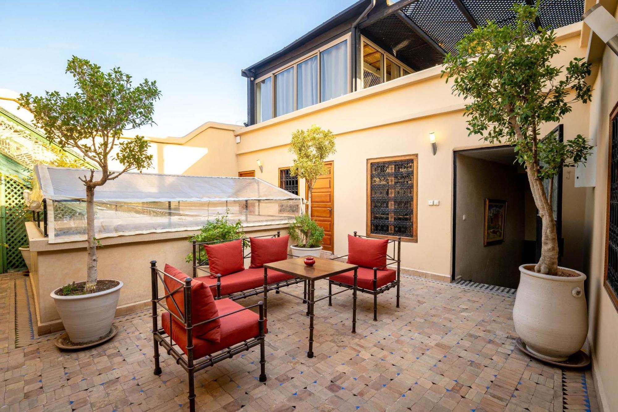 Riad La Croix Berbere Deluxe มาร์ราเกช ภายนอก รูปภาพ